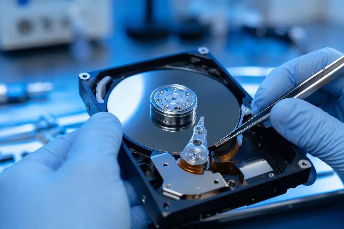 Récupération de Données à Boudry — Récupération de données sur un disque dur