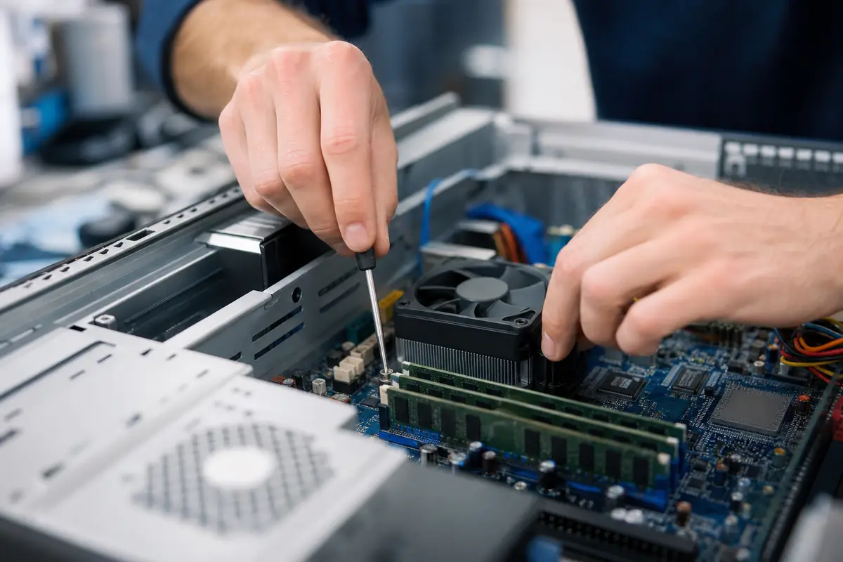 Installation SSD à Marly — Réparation matérielle d'un ordinateur ouvert