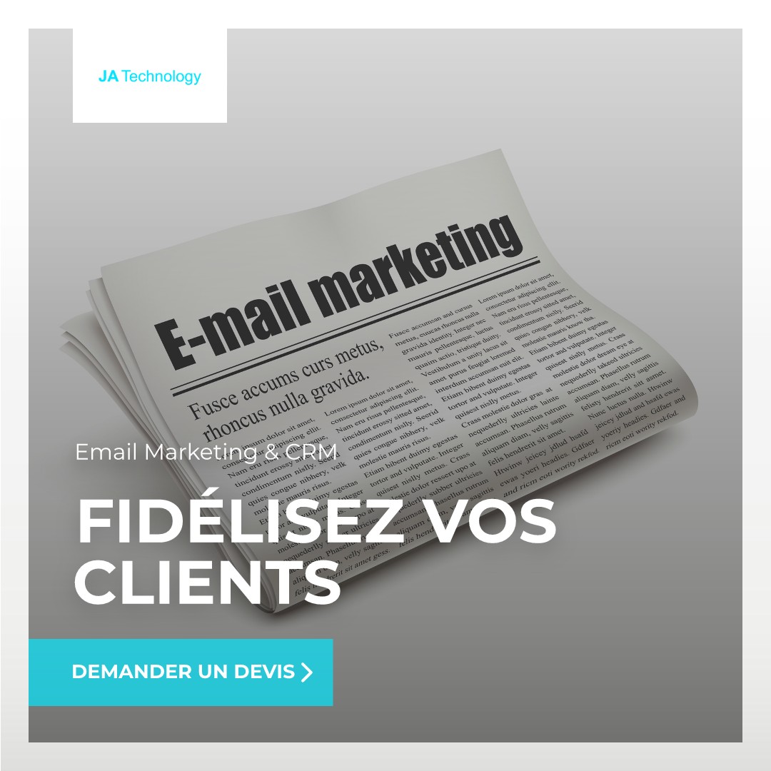 Email Marketing CRM - JA Technology