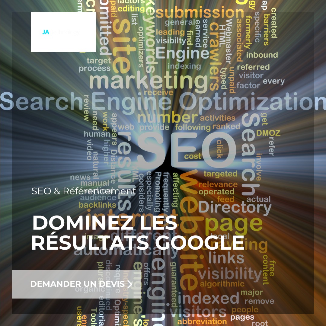 SEO Referencement - JA Technology